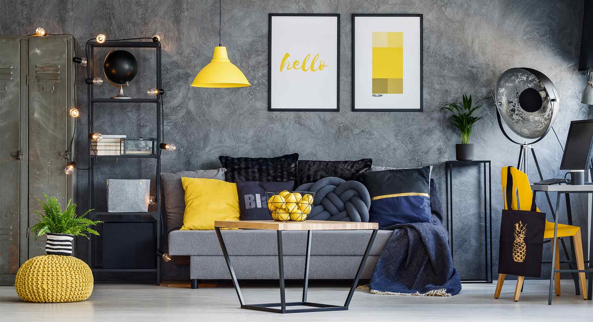Salon decorativo